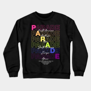 LGBT World Pride Neon Crewneck Sweatshirt